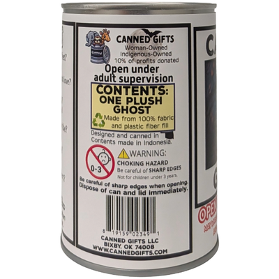 Canned Ghost, Foil Lid