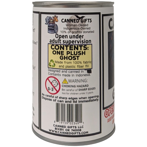 Canned Ghost, Foil Lid