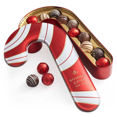 Candy Cane Gift Tin - Bonnie & Pop