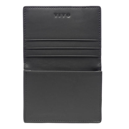 Hibiscus, Taylor Shagreen Card Wallet - Vivo