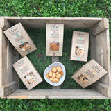 Aperitif Biscuits, Sheep Cheese & Tomato Onion - Okina (2.8oz / 80g)