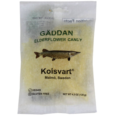 Elderflower Swedish Fish - Kolsvart