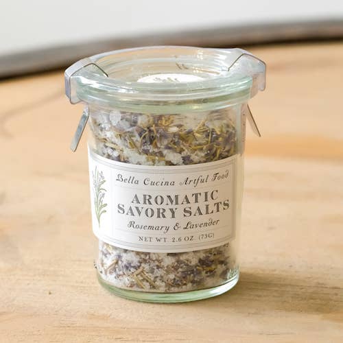 Rosemary & Lavender Savory Salt - Bella Cucina (2.6oz / 73g)