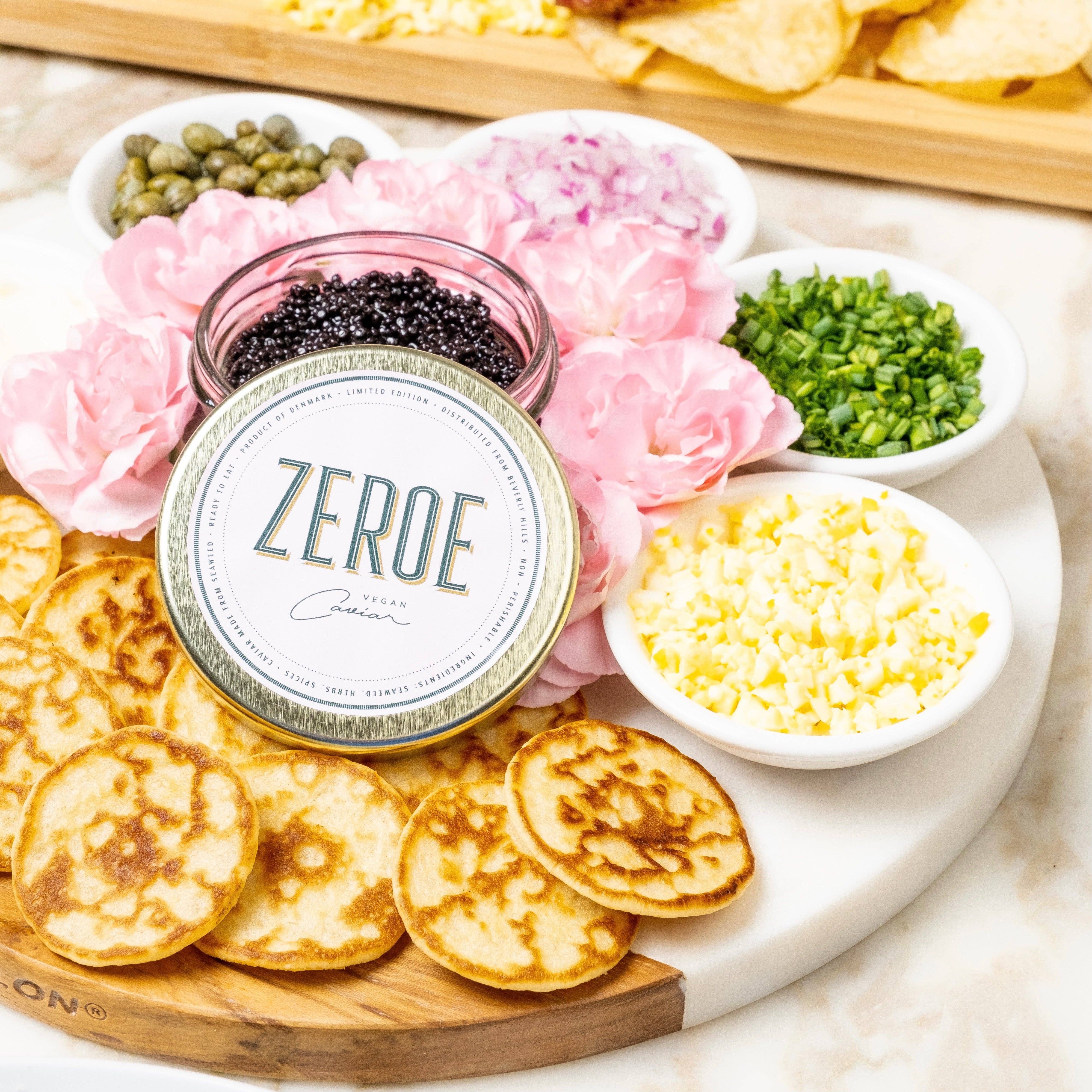 Premium Plant-Based Caviar (Vegan & Kosher) - Zeroe Caviar (50g)