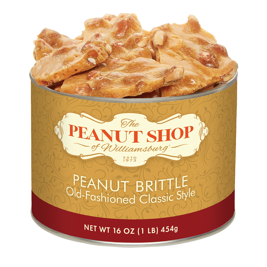 Classic Peanut Brittle - The Peanut Shop of Williamsburg (16oz / 450g)