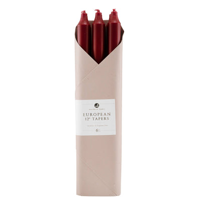 Taper Candles, Cream - 12in (6 tapers)
