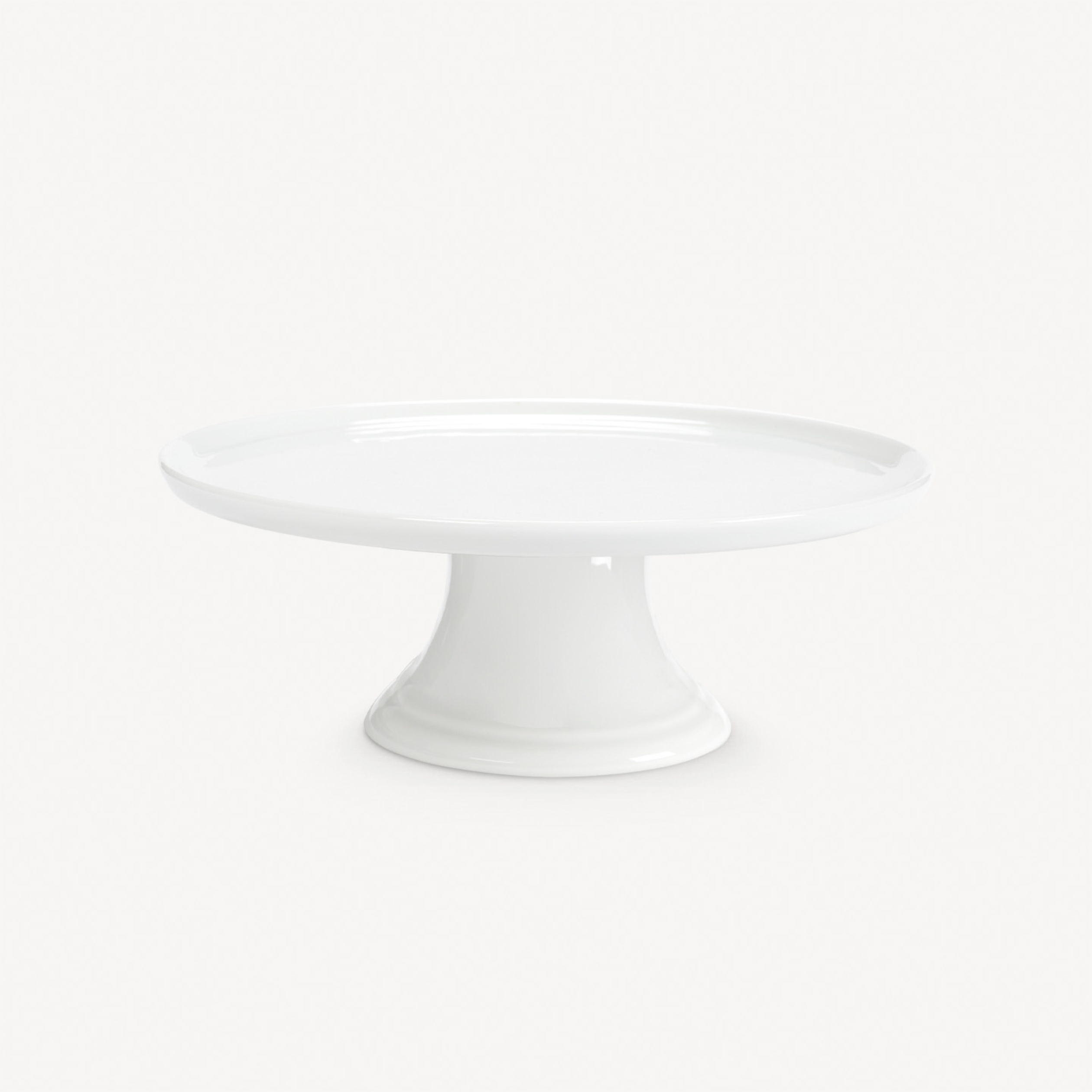 Tall Cake Stand - Pillivuyt (11.25in dia x 4.25in H)