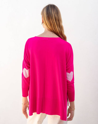 Amour Sweater: Driftwood Stripe / OS