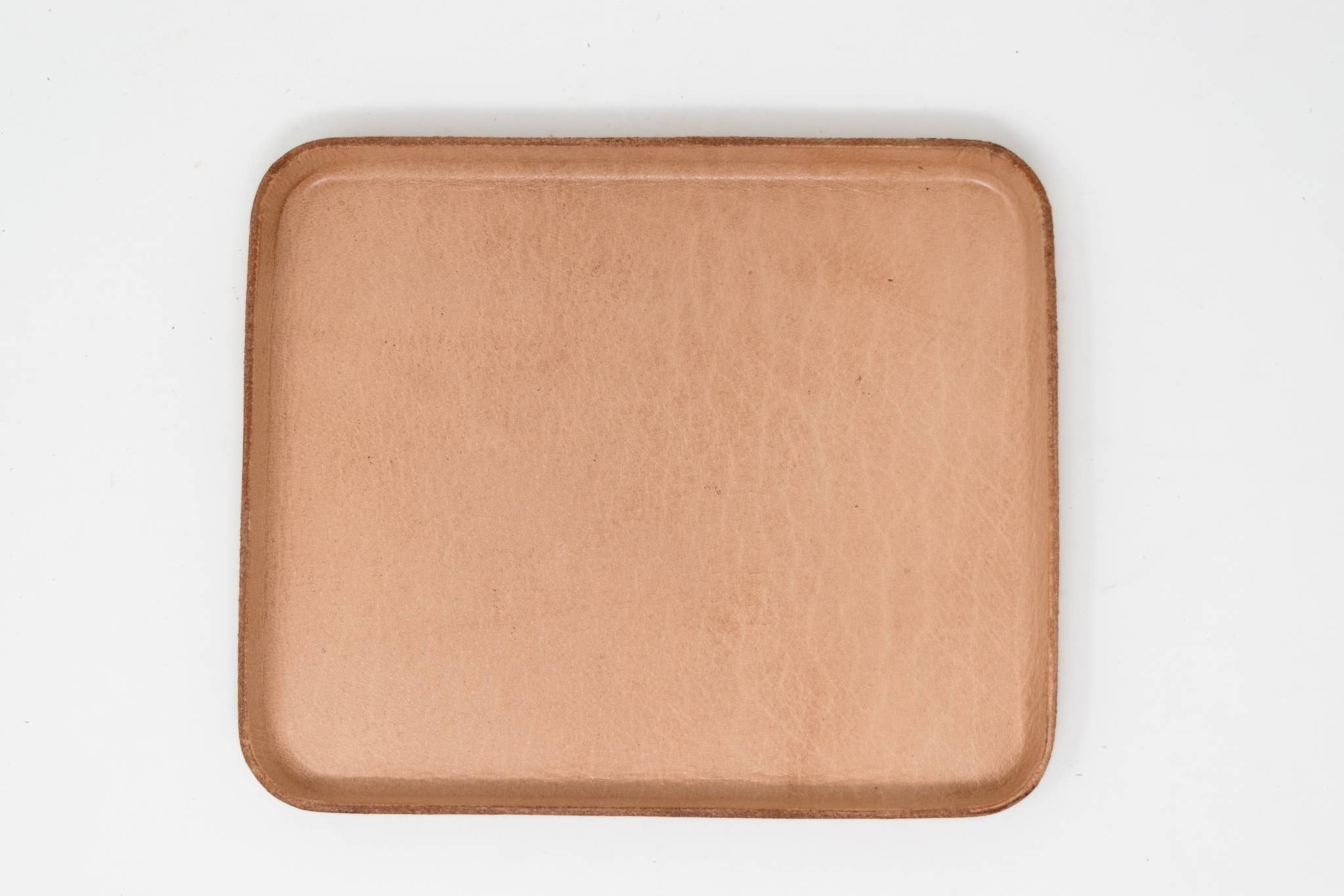 Leather Molded Valet Tray, Rectangle (9.25in x 7.75in)
