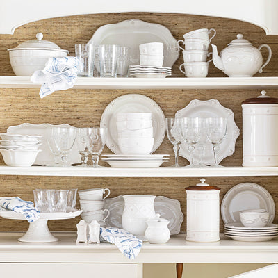 Berry & Thread 12" Oblong Server - Whitewash