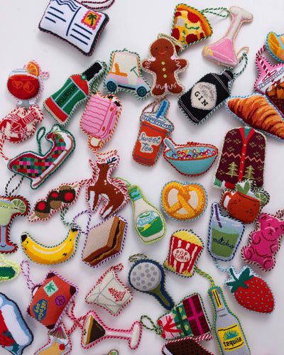 Cosmopolitan Needlepoint Ornament - Furbish Studios