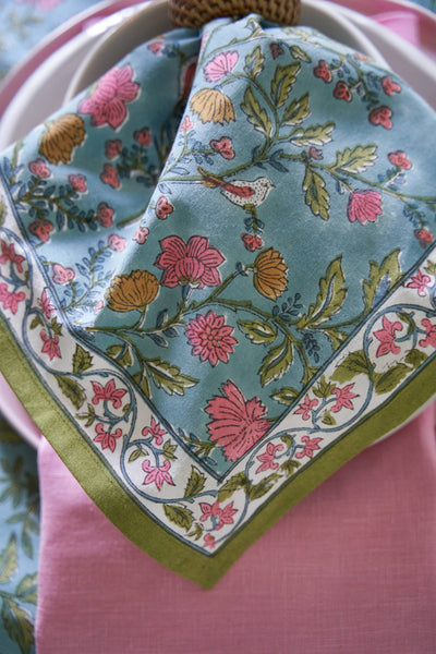 Giverny Multi Dinner Napkins, Set of 4