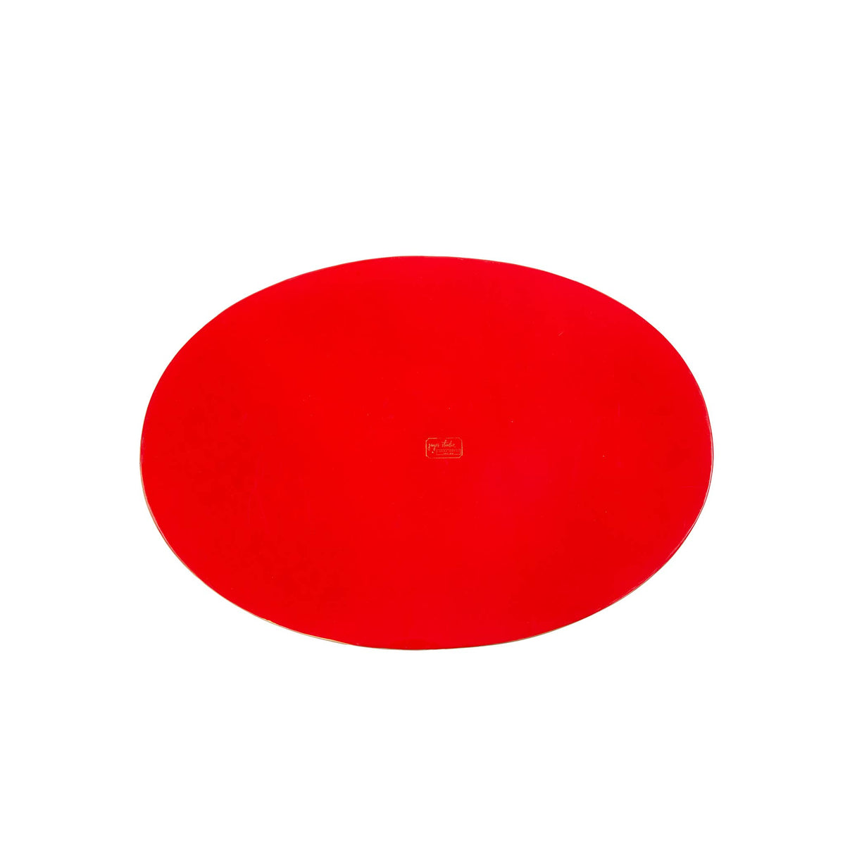 Tartan Plaid Enameled Olivia Tray - Jaye's Studio (Oval 14in x 20in)