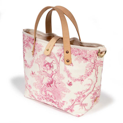 French Rose Toile Mini Tote - General Knot & Co.