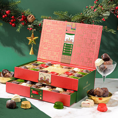 Two-Tier Belgium Truffle Gift Box - Bonnie & Pop