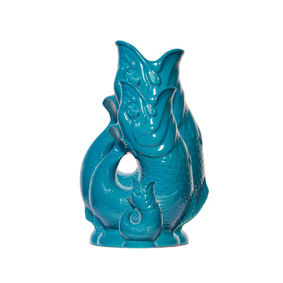 Teal Gluggle Jug (XL)