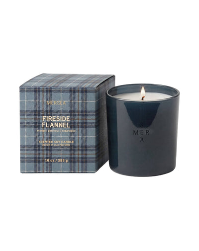 Fireside Flannel Candle - Mersea (10oz)