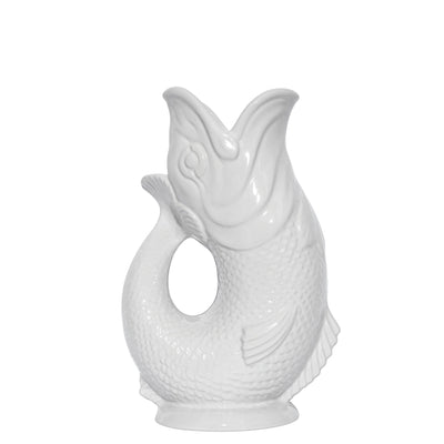 White Gluggle Jug (XL)