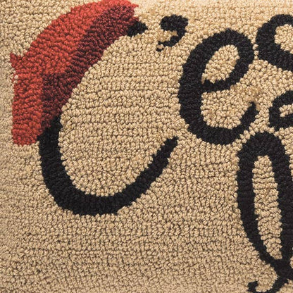 Throw Pillow 'C'est La Vie' (24in x 12in)