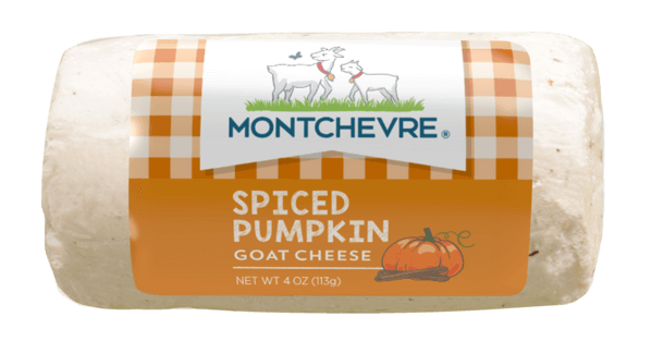 Spiced Pumpkin Goat Cheese - Montchevre (4oz / 113g)