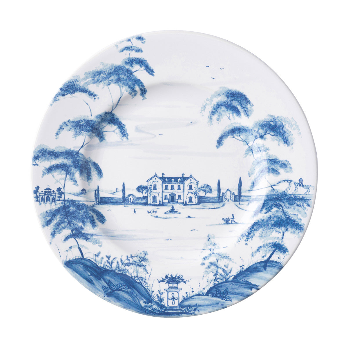 Country Estate Dinner Plate - Delft Blue