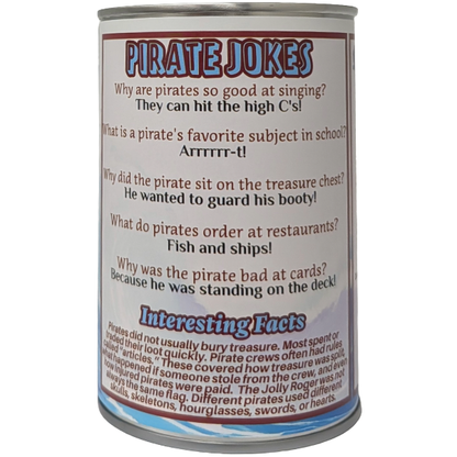 Canned Pirate, Foil Lid