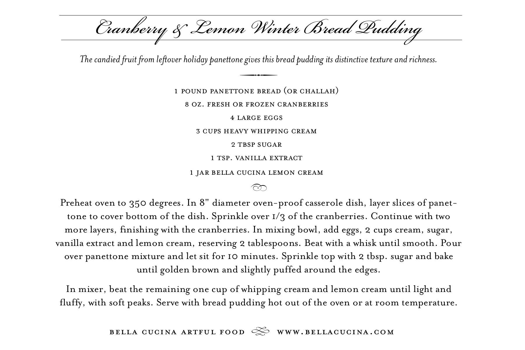 Cranberry Apple Sauce Grande - Bella Cucina (23oz / 650g)