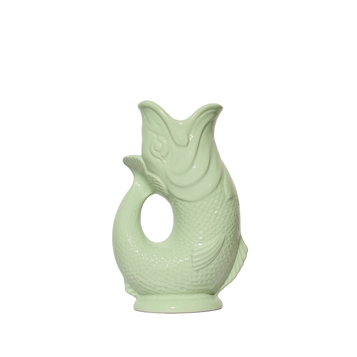 Pistachio Gluggle Jug (L)