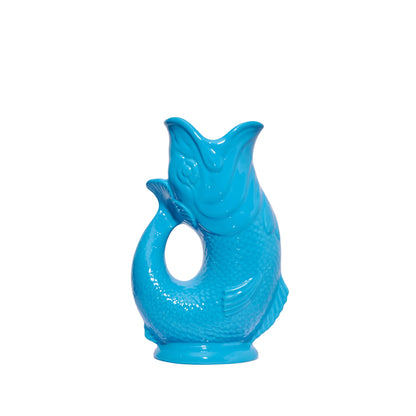 Turquoise Gluggle Jug (L)