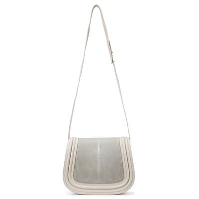 Cement, Hazel Classic Saddle Bag - Vivo