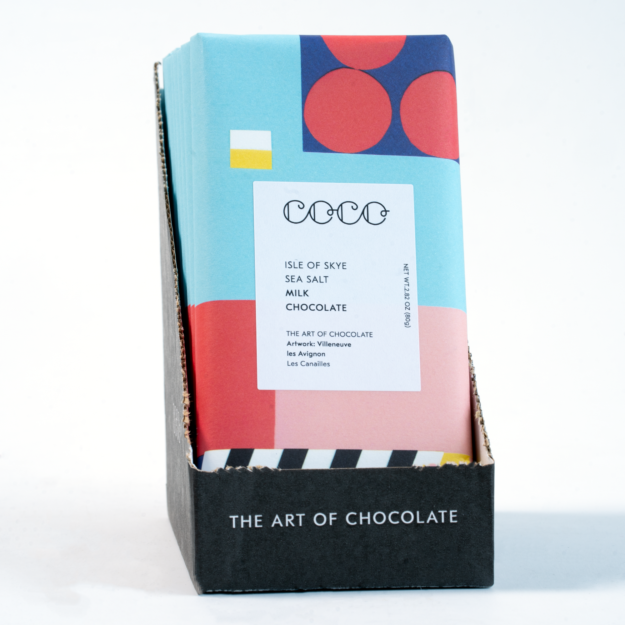 Isle of Skye Sea Salt Milk Chocolate Bar - Coco Chocolatier