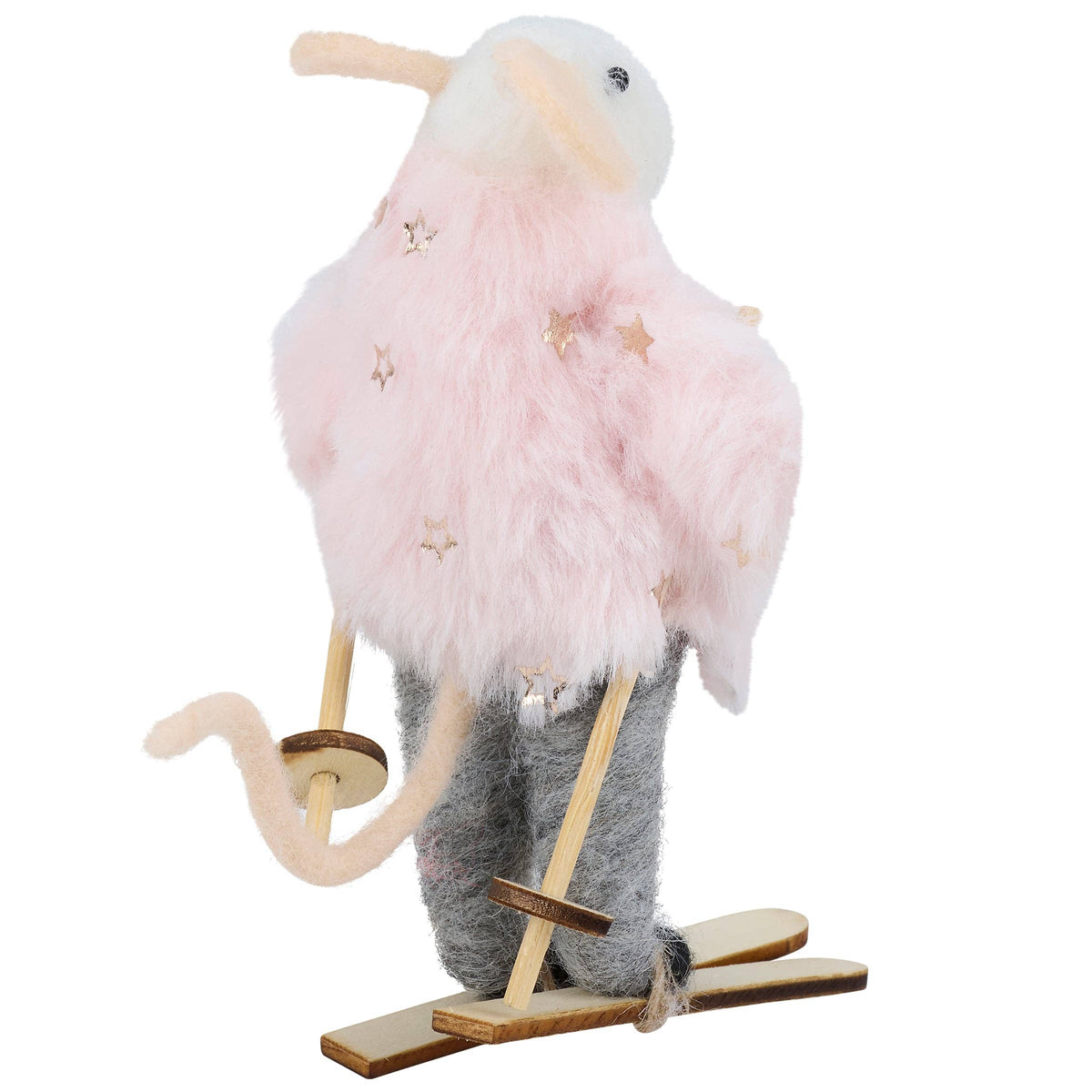 Fur Coat Skier Mouse Critter