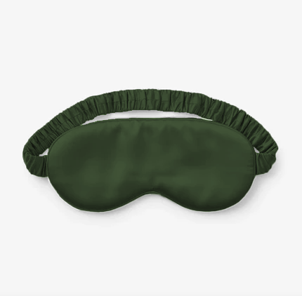 Beige Eucalyptus Silk Sleep Mask