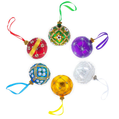 Eiffel Tower Glass Ornament (3.25in)