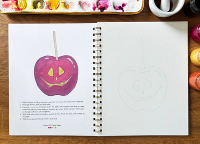 Halloween Vol. 2 Watercolor Workbook