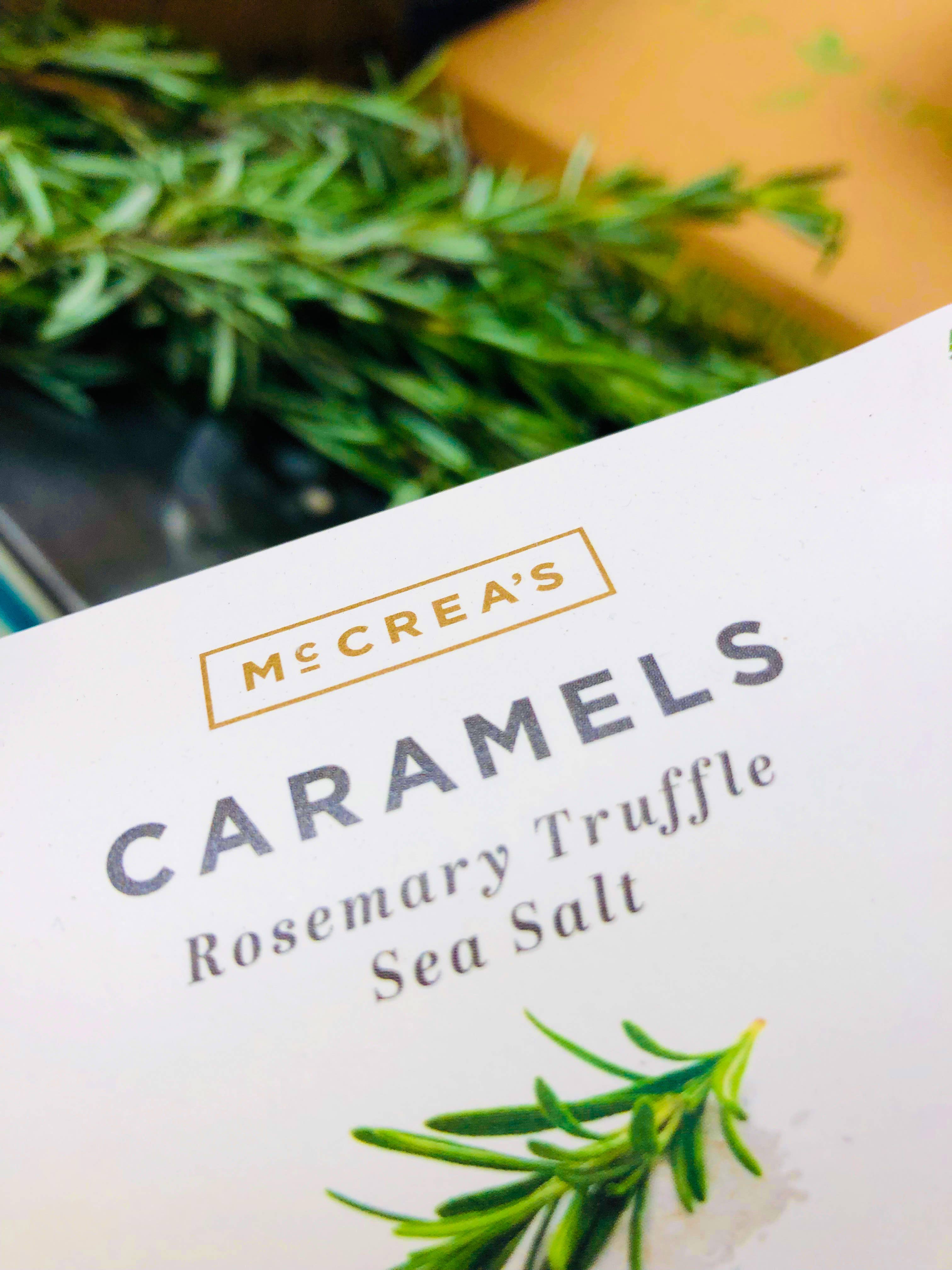 Rosemary Truffle Sea Salt Caramels Pillow Box