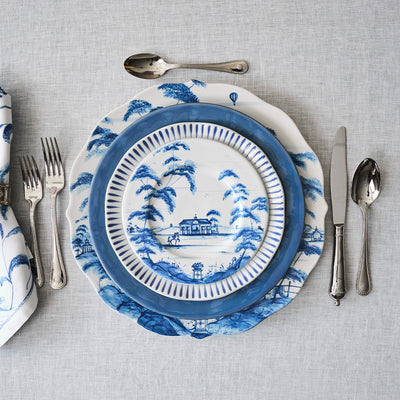 Country Estate Side/Cocktail Plate - Delft Blue