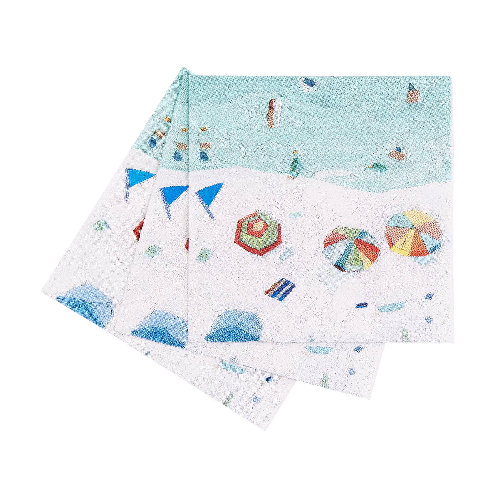 Cocktail Napkins, Beach Vista (5in sq / 20-count)
