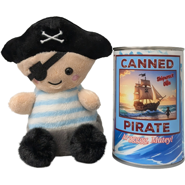 Canned Pirate, Foil Lid