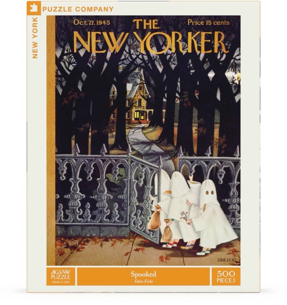 Spooked Jigsaw Puzzle, 500 Pieces - New York Puzzle Co.