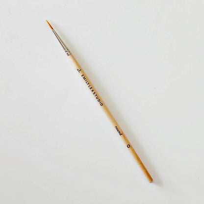 Watercolor Paintbrush, Set of 5 Wood Brushes