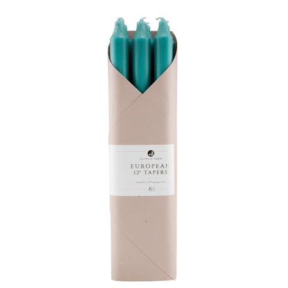 Taper Candles, Prairie Blue - 12in (6 tapers)