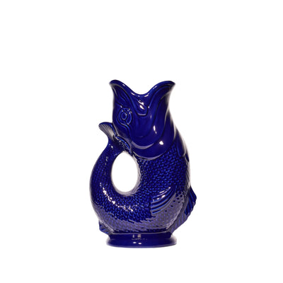 Cobalt Blue Gluggle Jug (XL)