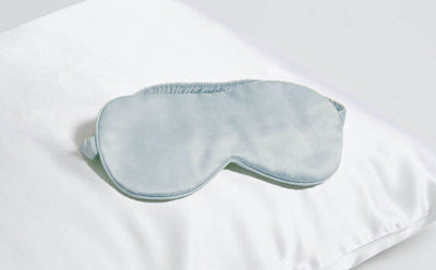 Gray Eucalyptus Silk Sleep Mask
