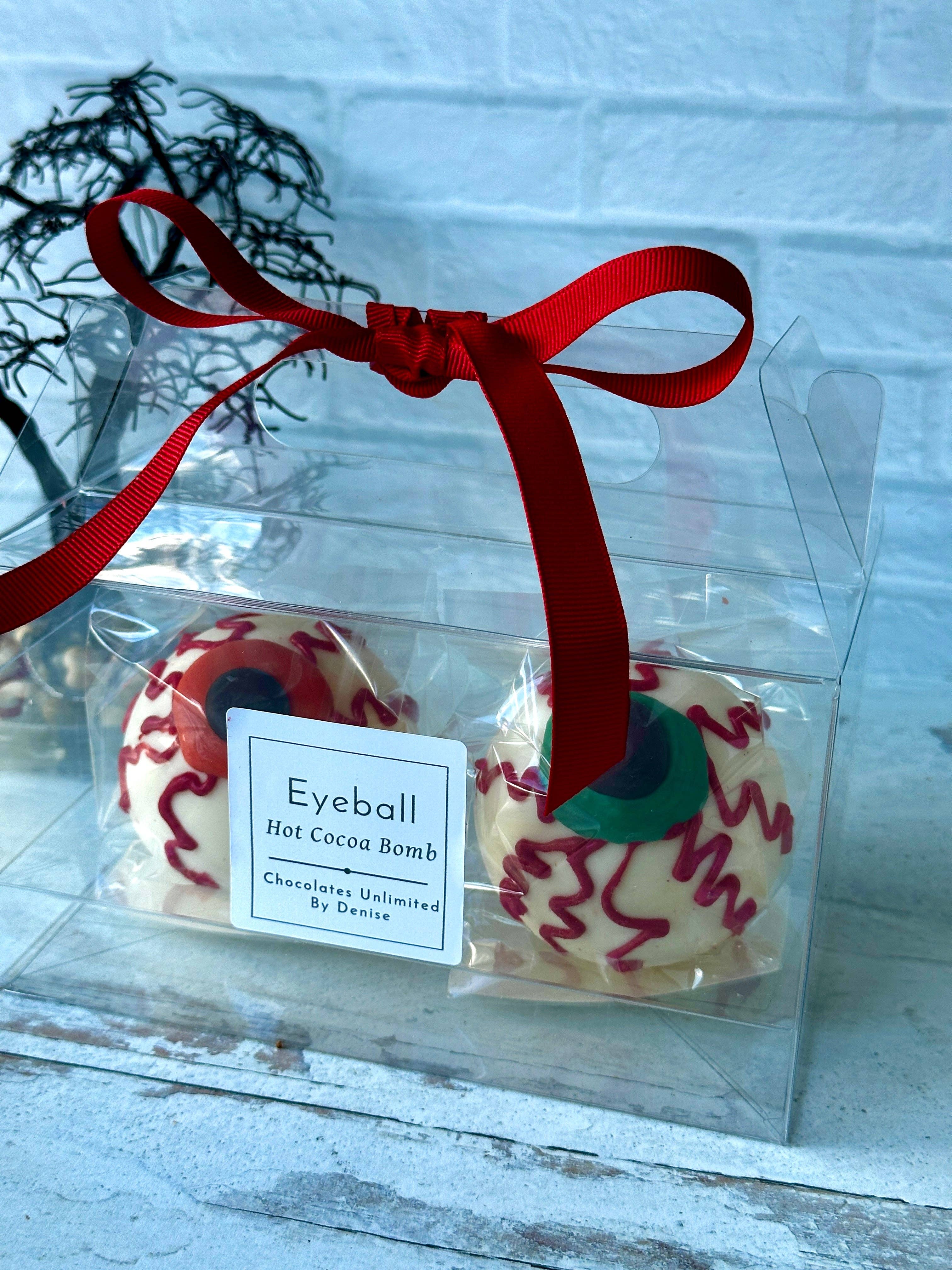 Halloween Spooky Eyeball Hot Chocolate Bomb Hot Cocoa, Single