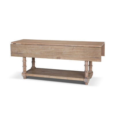 Bimini Drop Leaf Table, Driftwood - Park Hill Collection