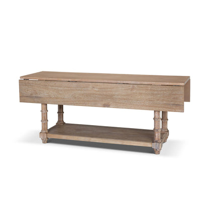 Bimini Drop Leaf Table, Driftwood - Park Hill Collection