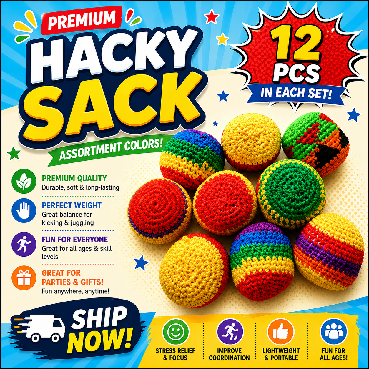 Premium Hacky Sack