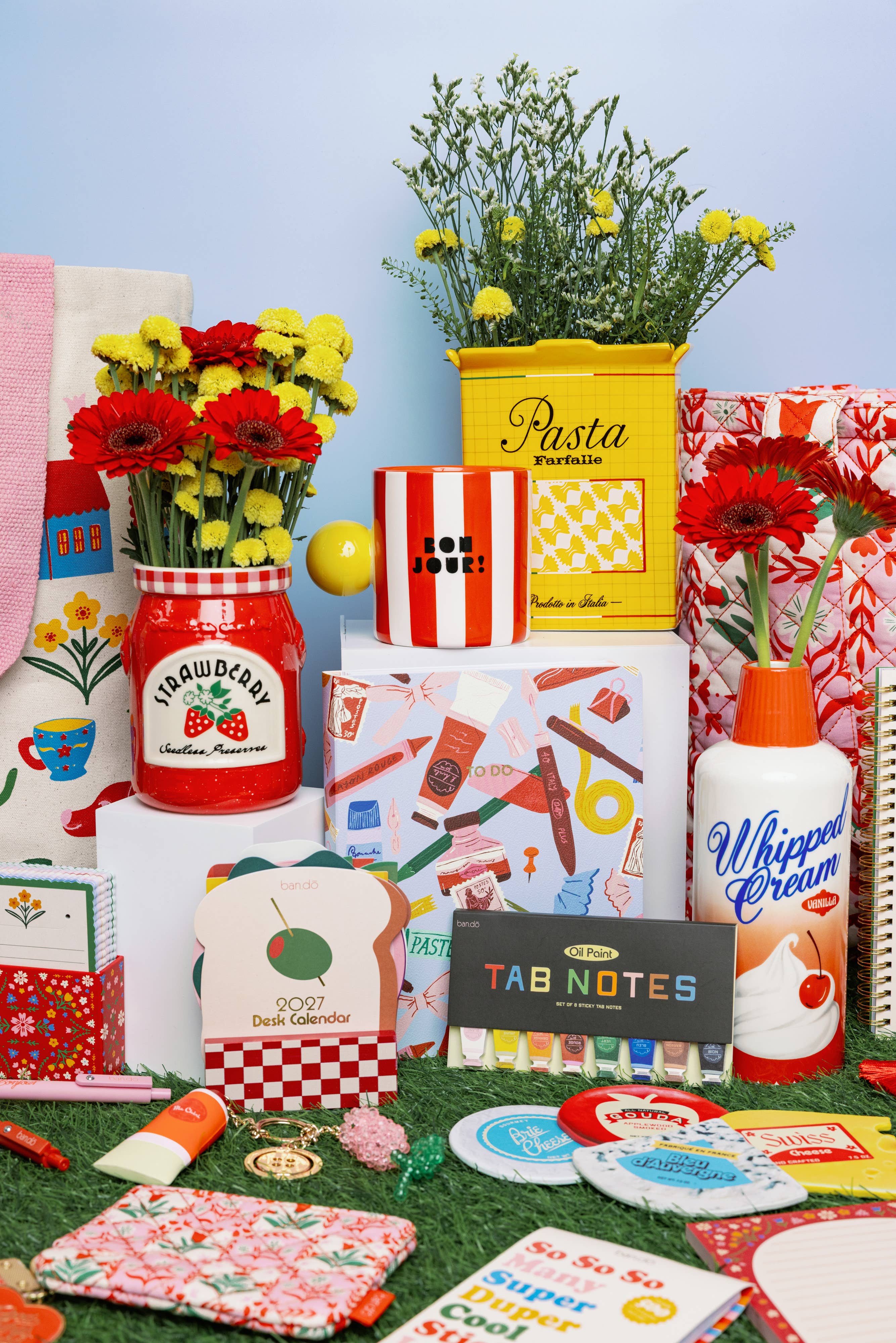 Ceramic Vase, Pasta Box