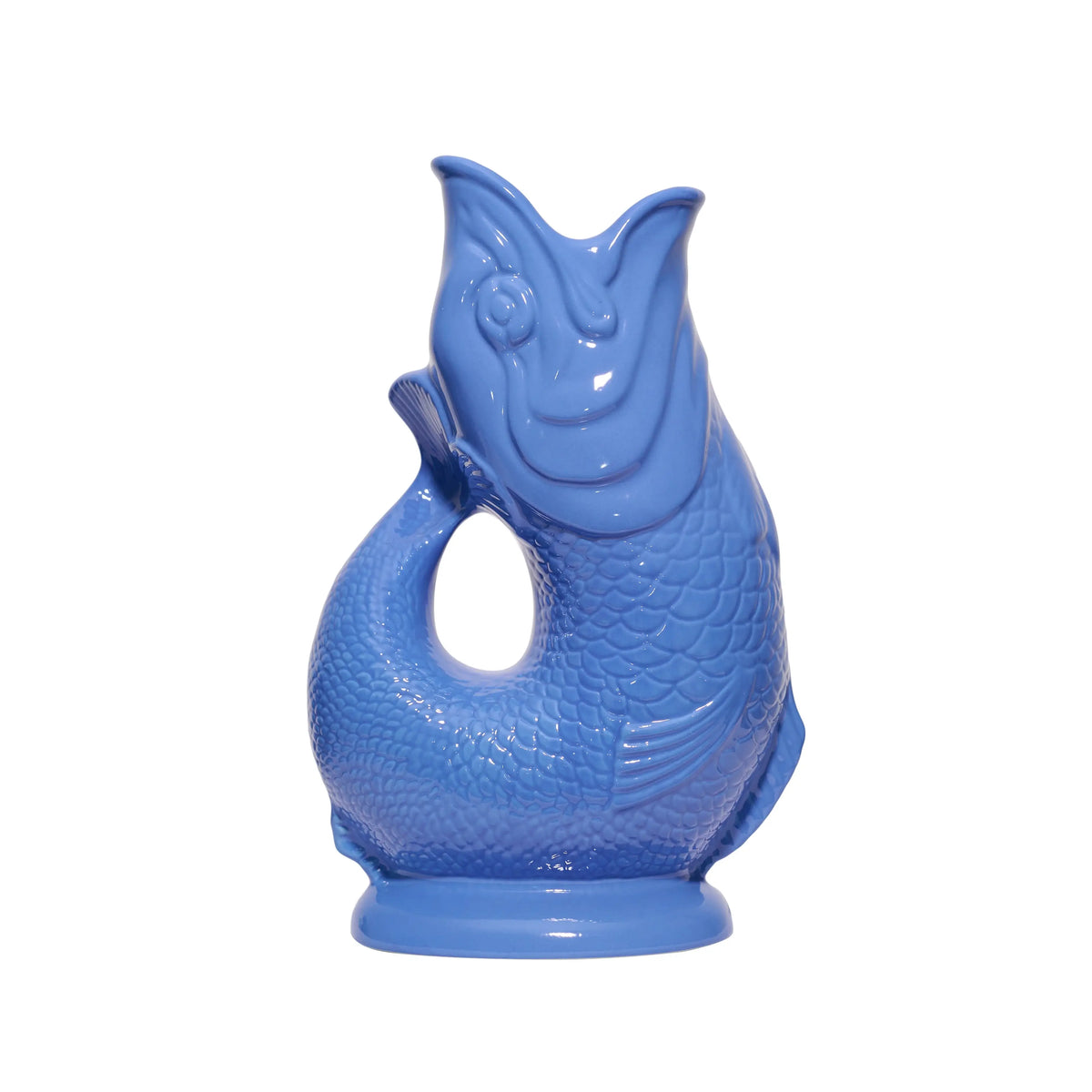Sea Blue Gluggle Jug (L)